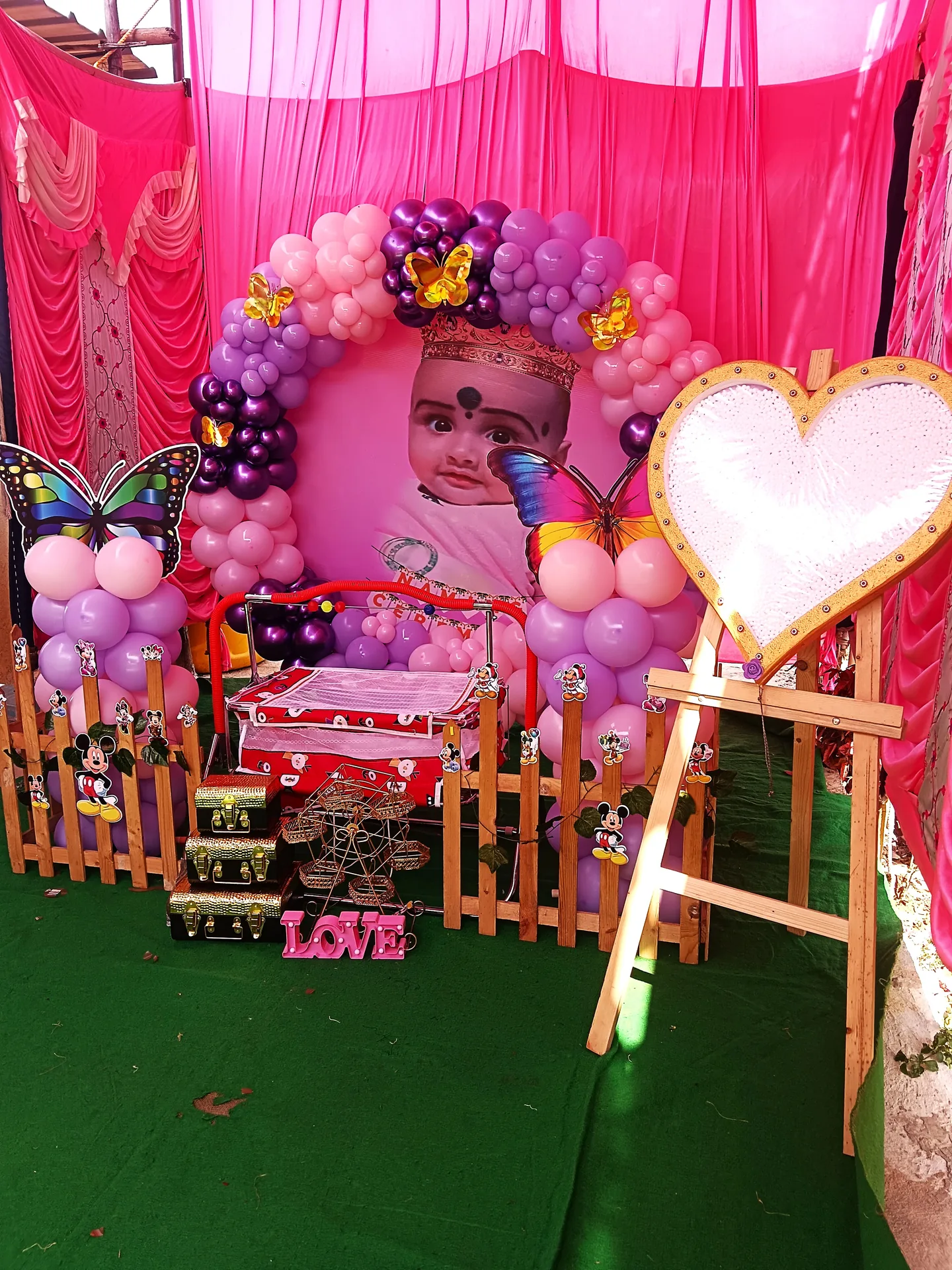 Anniversary Celebration setup at RS Rock Events