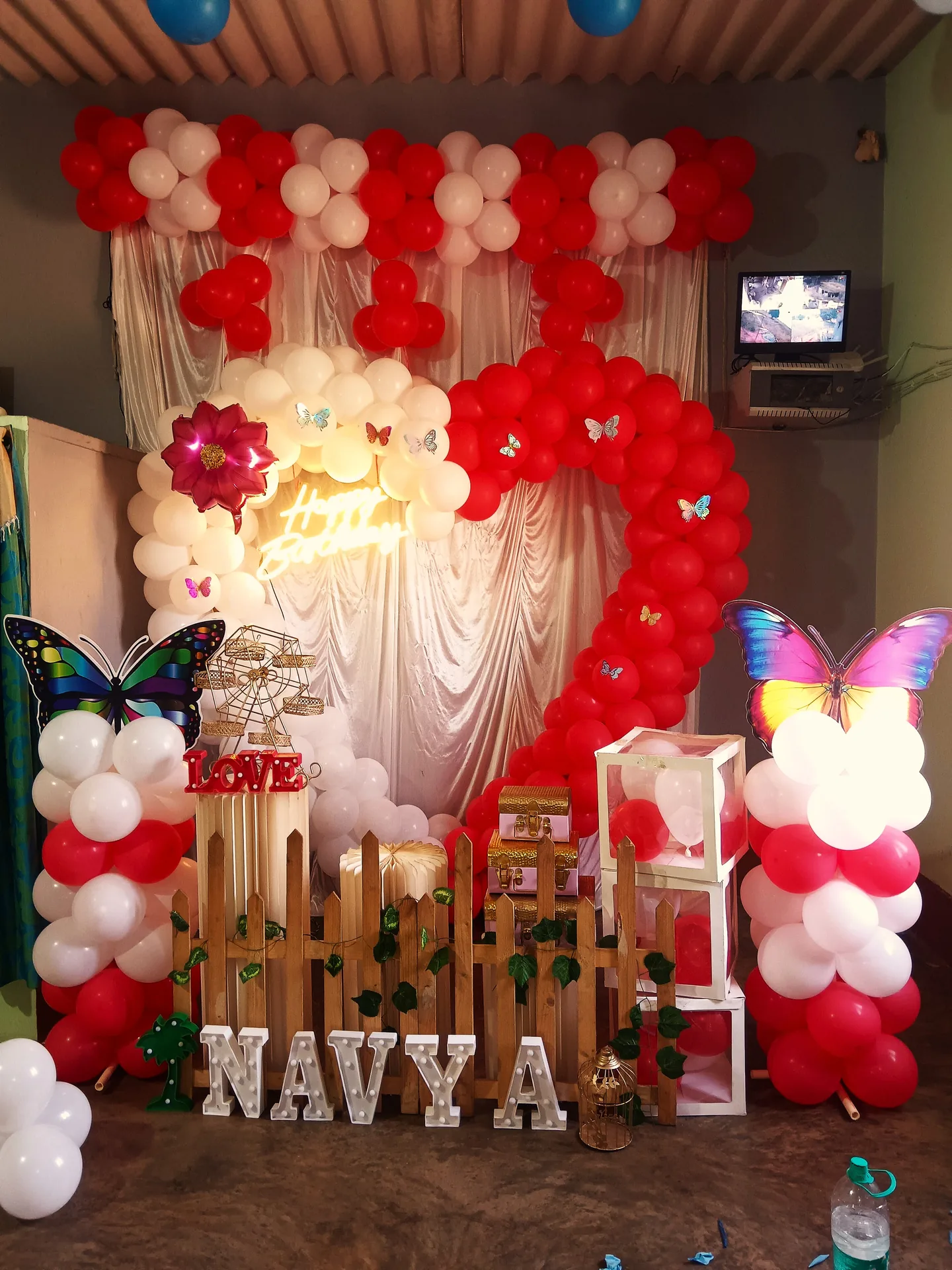 Event Decoration setup at RS Rock Events